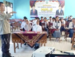 Masa MPLS Polres Probolinggo Kampanyaken Gerakan Anti Narkoba di Sekolah