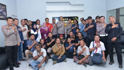 Gelar Piramida, Kapolres Situbondo Ajak Jurnalis Sebagai Cooling System Kamtibmas Tahapan Pilkada 2024