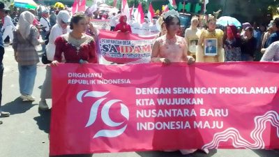 Antusias Desa se Kecamatan Panarukan Ikuti Festival Pawai Karnaval HUT RI ke 79