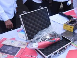 Polres Bondowoso Berhasil Amankan Tersangka Jual Beli Senjata Api Ilegal Secara Online