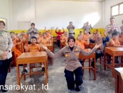 Peduli Pendidikan, Polwan Diktukba Polri Angkatan I Tahun 2003 Gelar Baksos di SDN 3 Tegalsari Ambulu Jember