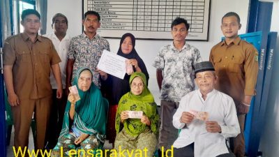 Bantuan langsung Tunai (BLT) Tahap Terakhir Desa Sasaran Sudah di Salurkan