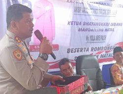 Kunjungan Kerja Kapolres Mandailing Natal Ke Polsek Natal