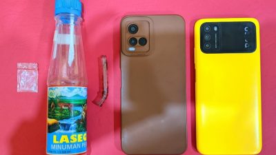 Dalam Rangka Menyikapi Program 100 Hari Presiden RI, Polres Bondowoso Meringkus Tiga Pria yang Lagi Asik Nyabu