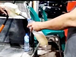 Viral !!! SPBU 14.214.234 Aek Kanopan Di Duga Jual BBM Jenis Pertalite Bercampur Air