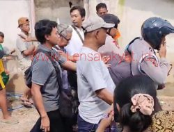 Kepergok Warga, Pencuri Isi Kotak Amal Masjid Nurul Yaqin Digelandang ke Mapolsek Tegalampel