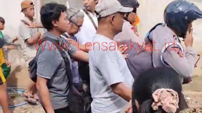 Kepergok Warga, Pencuri Isi Kotak Amal Masjid Nurul Yaqin Digelandang ke Mapolsek Tegalampel