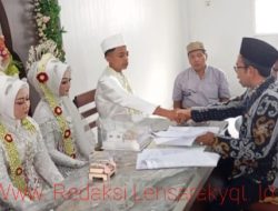 Hadiri Walimatul Ursy Pernikahan Adik Kandung Ketua SMSI Bondowoso, Sejumlah Wartawan Ucapkan Selamat