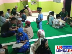 Bersama Anak-Anak Desa Trotosari, Satgas TMMD ke 123 dan Kopasgat TNI AU Ajak Ngaji Bareng