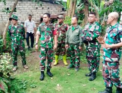 Bersama Korlap Satgas TMMD ke-123, Dandim 0822 Bondowoso Tinjau Progres Pembangunan Fisik