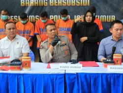 Polda Jatim Berhasil Ungkap Kasus Oplos LPG di Jombang Empat Tersangka Diamankan