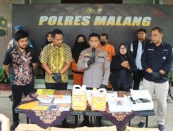 Polres Malang Ungkap Sindikat Pemalsuan Minyak Goreng Merk Sunco