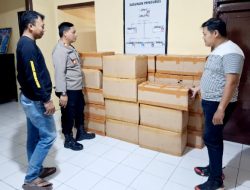 Polisi Berhasil Gagalkan Penyelundupan Ribuan Botol Miras Ilegal di Banyuwangi