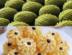 Resep Cara Membuat Kue Kering Nastar Matcha dan Semprit Susu