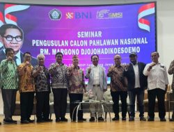 BNI 46 Dukung SMSI Pengusulan RM Margono Djojohadikusumo sebagai Pahlawan Nasional