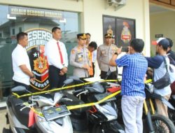 Polres Bondowoso berhasil Tangkap Kakak Beradik Curi Motor Dengan Kunci Duplikat