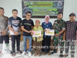 Jelang Lebaran 1446 H, Warga Koncer Kidul Terima BLT Rp 900 Ribu, Babinsa Ikut Kawal Penyaluran