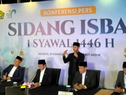 Keputusan Sidang Isbat 1 Syawal 1446 Hijriah Jatuh Pada Hari Senin 31 Maret 2025