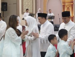 Sambut Raya Idul Fitri Polda Jatim Laksanakan Sholat Id dan Gelar Halalbihalal