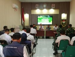 Kasdim 0822 Bondowoso Hadiri Rakor LTT, Menteri Pertanian Beri Arahan Langsung