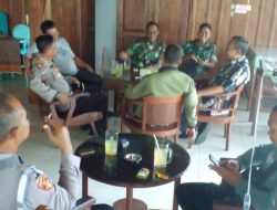 Kapolsek Tegalampel Gelar Acara Halal Bihalal Bersama Jajaran TNI-Polri Guna Pererat Silaturahmi