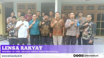 Kades Gentong Gelar Acara Halal Bihalal Pasca Lebaran Guna Pererat Silaturahmi Bersama Muspika