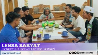 Jaga Kondusifitas Kamtibmas, Kanit Reskrim Polsek Taman Krocok dan Bhabinkamtibmas Sambangi Tomas Desa Trebungan