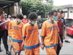 Polresta Sidoarjo Berhasil Amankan 4 Tersangka Pencurian Pipa Stainless di Tjiwi Kimia