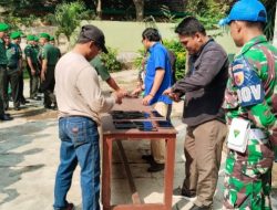 Cegah Judi Online, Kodim 0822 Bondowoso Sidak HP Anggota Koramil di Apel Rayon 2