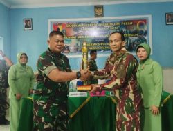 Danramil 0822/01 Bondowoso Gelar Acara Pelepasan Dua Anggota Yang Memasuki Purna Tugas