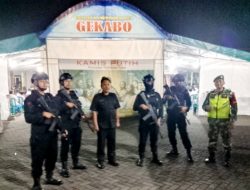 Pastikan Aman dan Lancar, Babinsa Badean PAM Paskha Kamis Putih di Gereja Katolik GEKABO