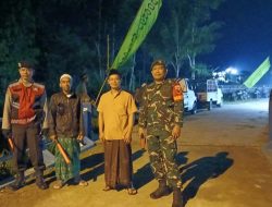 Sinergi TNI-Polri, Babinsa Koramil 0822/01 Kota Kawal Pengajian Rutin Majelis Dzikir Fuqoro’ul Musthofa di Bondowoso