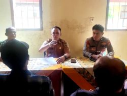 Bersama Babinsa Koramil 0822/05 Wringin, Kades Gubrih Rakor Penanganan PBB