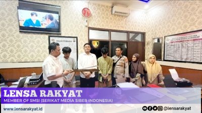 Polres Lamongan Amankan Dua Remaja Diduga Gangster Bersajam Yang Aksinya Viral di Medsos