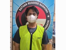 Miliki 48 Poket Sabu Siap Edar, Driver Ojol Diciduk Satresnarkoba Polrestabes Surabaya