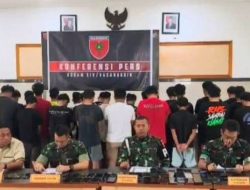 TNI Turun Tangan Sikat Habis 40 Terduga Pelaku Penipuan Pasobbis Asal Sidrap Susel