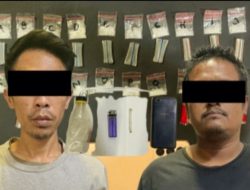 Polres Malang Ciduk Dua Pelaku Pengedar Sabu dan Sita 22 Poket Siap Edar
