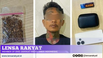 Seorang Pria di Ciduk Satresnarkoba Polres Sragen Lantaran Gunakan Tembakau Gorila