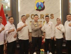 Silaturahmi ke Kapolres, PKDI Kabupaten Blitar Bahas Kamtibmas dan Pemahaman Hukum Juga Perkuat Sinergi