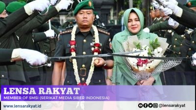 Tradisi Pedang Pora Sambut Kolonel Inf Kohir Sebagai Danrem 083/Baladhika