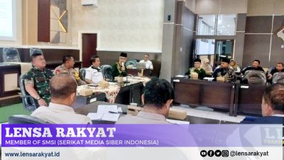 Danramil 0822/01 Kota Hadiri Rapat Pemberangkatan Jamaah Haji Kabupaten Bondowoso