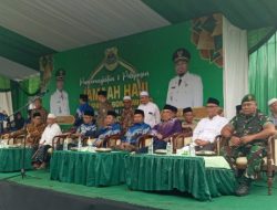 Danramil 0822/01 Bondowoso Hadiri Pemberangkatan dan Pelepasan Calon Jamaah Haji Bondowoso Tahun 2025