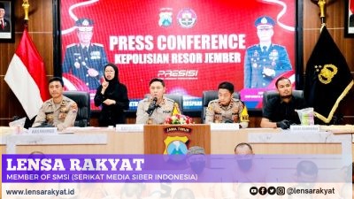 Polres Jember Berhasil Ungkap Kasus Narkoba Selama Tiga Pekan, 27 Tersangka Diamankan