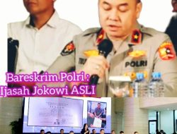 Bareskrim Polri Resmi Hentikan Penyelidikan Dugaan Ijasah Palsu Jokowi, Tidak Ada Unsur Pidana