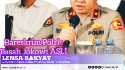 Bareskrim Polri Resmi Hentikan Penyelidikan Dugaan Ijasah Palsu Jokowi, Tidak Ada Unsur Pidana