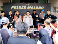 Polres Malang Amankan Tersangka Pembunuhan di Gondanglegi, Rebutan Toilet Berujung Maut