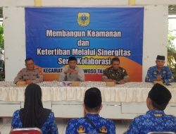 Perkuat Sinergitas TNI dan Masyarakat, Bati Tuud Koramil 0822/01 Bondowoso Hadiri Rapat Membangun Keamanan di Kec. Kota