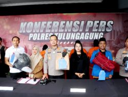 Polres Tulungagung Berhasil Amankan 5 Tersangka Predator Anak Ketua PC PMII Beri Apresiasi