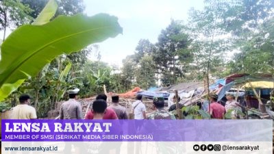 Personel Gabungan Polres Pasuruan Bongkar Arena Sabung Ayam di Purwodadi