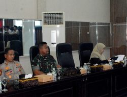 Danramil 01 Bondowoso Hadiri Rapat Paripurna Tanggapan Bupati Terhadap Pandangan Umum Fraksi Tentang RPJM Tahun 2025-2029